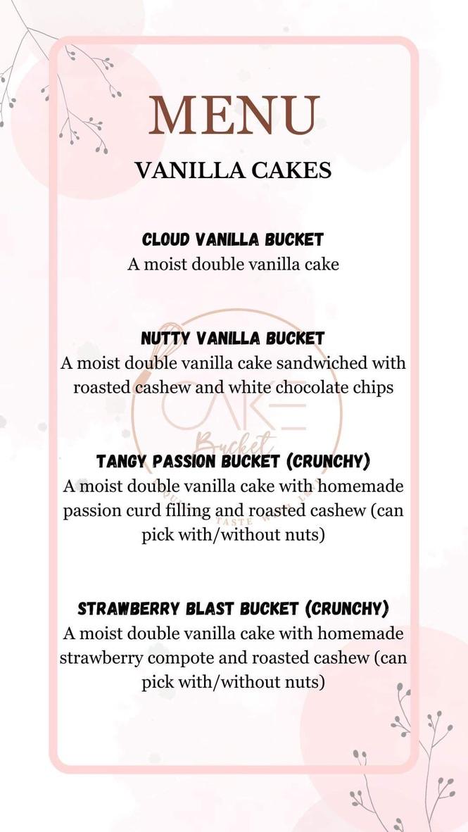 Vanilla Cakes